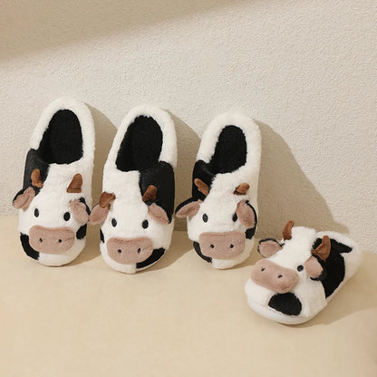 Funki Findz | Shoes | Women's Cute Soft Cow Slipper