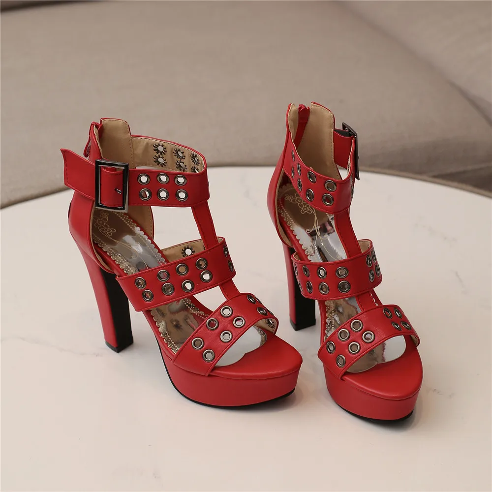 Funki Findz | Shoes | Women's High Gladiator Platform Sandals