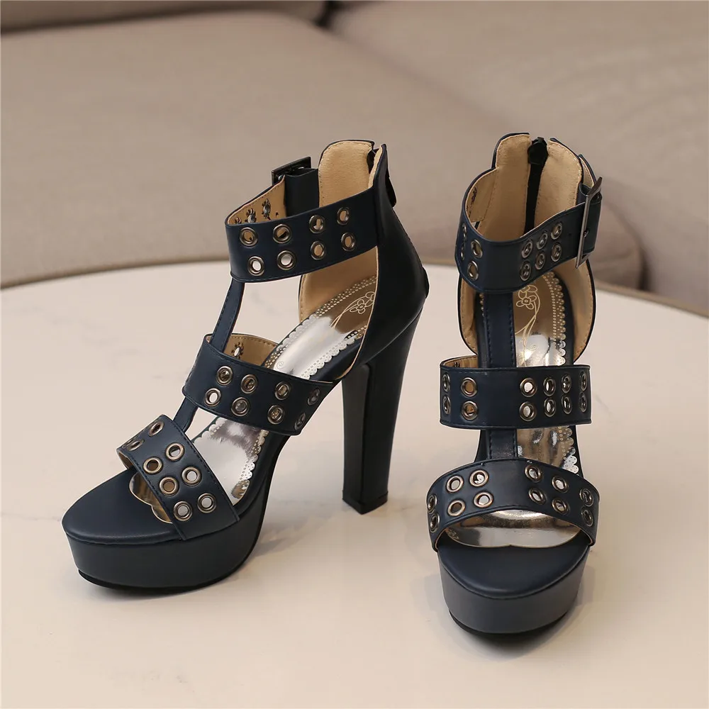 Funki Findz | Shoes | Women's High Gladiator Platform Sandals