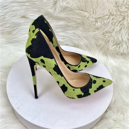 Funki Findz | Shoes | Women's High Animal Print Stilettos | Flock
