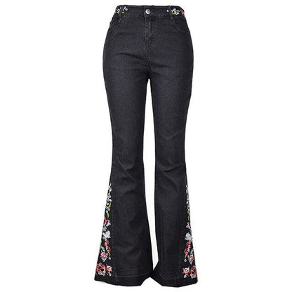 Funki Findz | Pants | Women's Boho Hippy Embroidered Jeans
