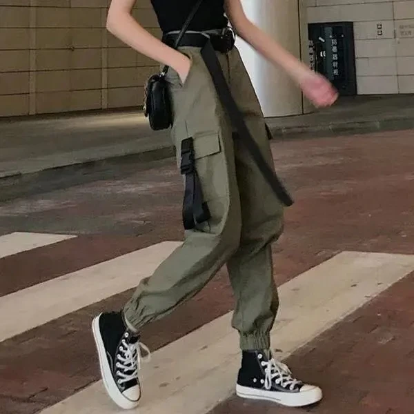 Funki Findz | Pants | Women's Big Pockets Loose Cargo Pant