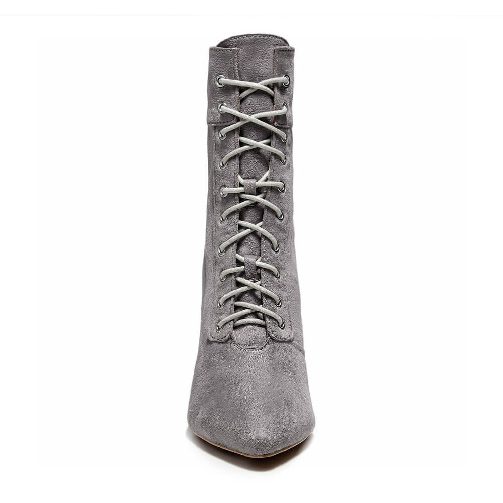 Funki Findz | Boots | Women's Pointed Toe Stiletto Short Boots