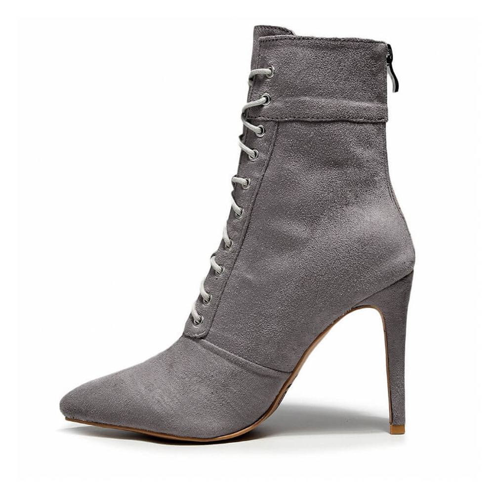 Funki Findz | Boots | Women's Pointed Toe Stiletto Short Boots