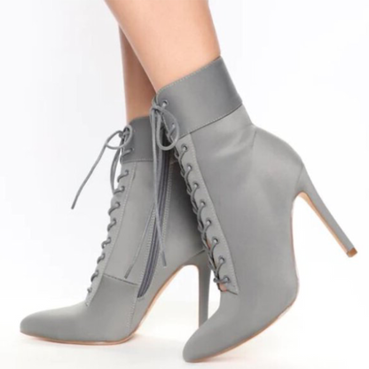 Funki Findz | Boots | Women's Pointed Toe Stiletto Short Boots