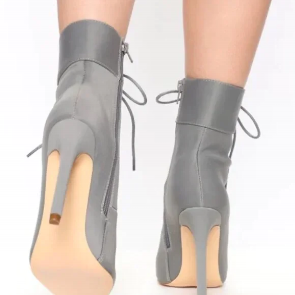 Funki Findz | Boots | Women's Pointed Toe Stiletto Short Boots