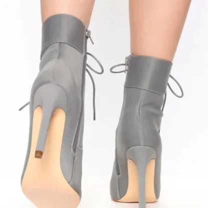 Funki Findz | Boots | Women's Pointed Toe Stiletto Short Boots