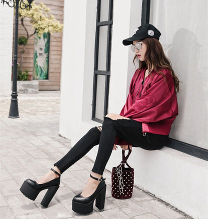 Funki Findz | Shoes | Women's Sexy High Chunky Heel Platforms