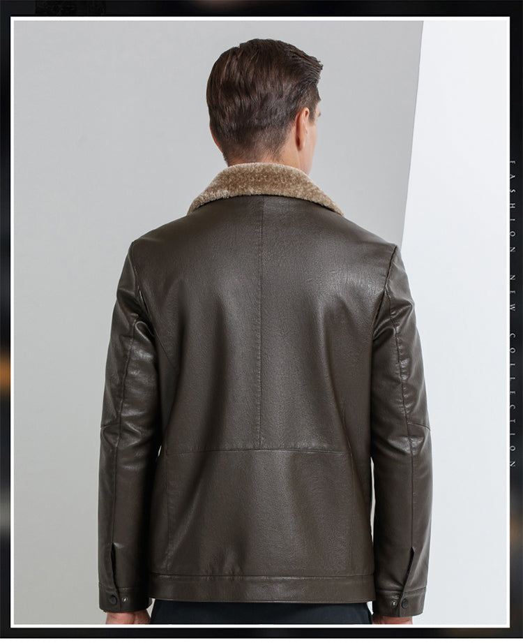 Funki Findz | Jackets | Men's Leather Luxury Sheepskin Jacket