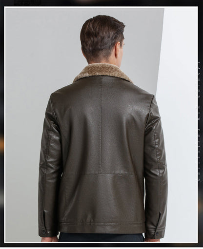 Funki Findz | Jackets | Men's Leather Luxury Sheepskin Jacket