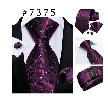 Funki Findz | Neckties | Men's 3Pcs Paisley Wedding Tie Sets