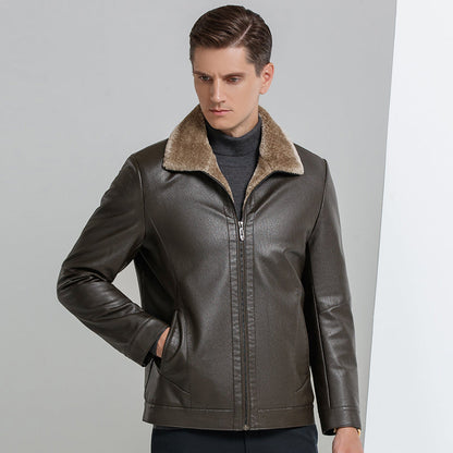 Funki Findz | Jackets | Men's Leather Luxury Sheepskin Jacket