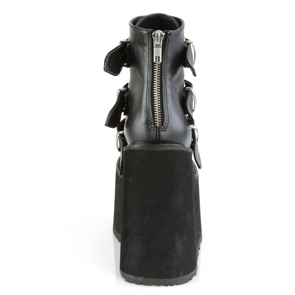Funki Findz | Boots | Women's Gothic Platform Ankle Wedge Boot
