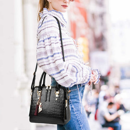 Funki Findz | Bags | Handbags | Women's Crocodile Pattern Tote