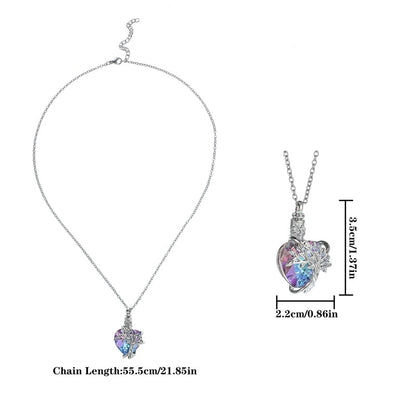 Funki Findz | Cremation Urn Necklaces | Heart Paw Pendant