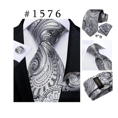 Funki Findz | Neck Ties | Men's Luxury 3Pcs Formal Tie Sets