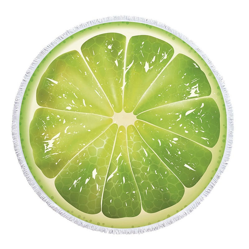 Funki Findz | Beach Mats | Fruit Printed Beach Mat Towel Throw