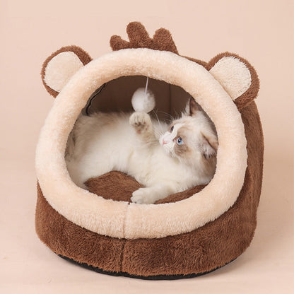 Funki Findz | Pet Beds | Cat Bed | Cat Cave | Warm Kitty House
