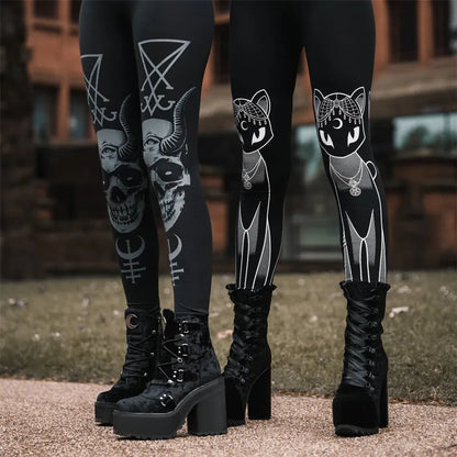 Funki Findz | Pants | Women's Dark Grunge Gothic Punk Legging