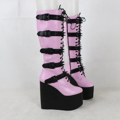 Funki Findz | Boots | Women's Super High Custom Platform Boot