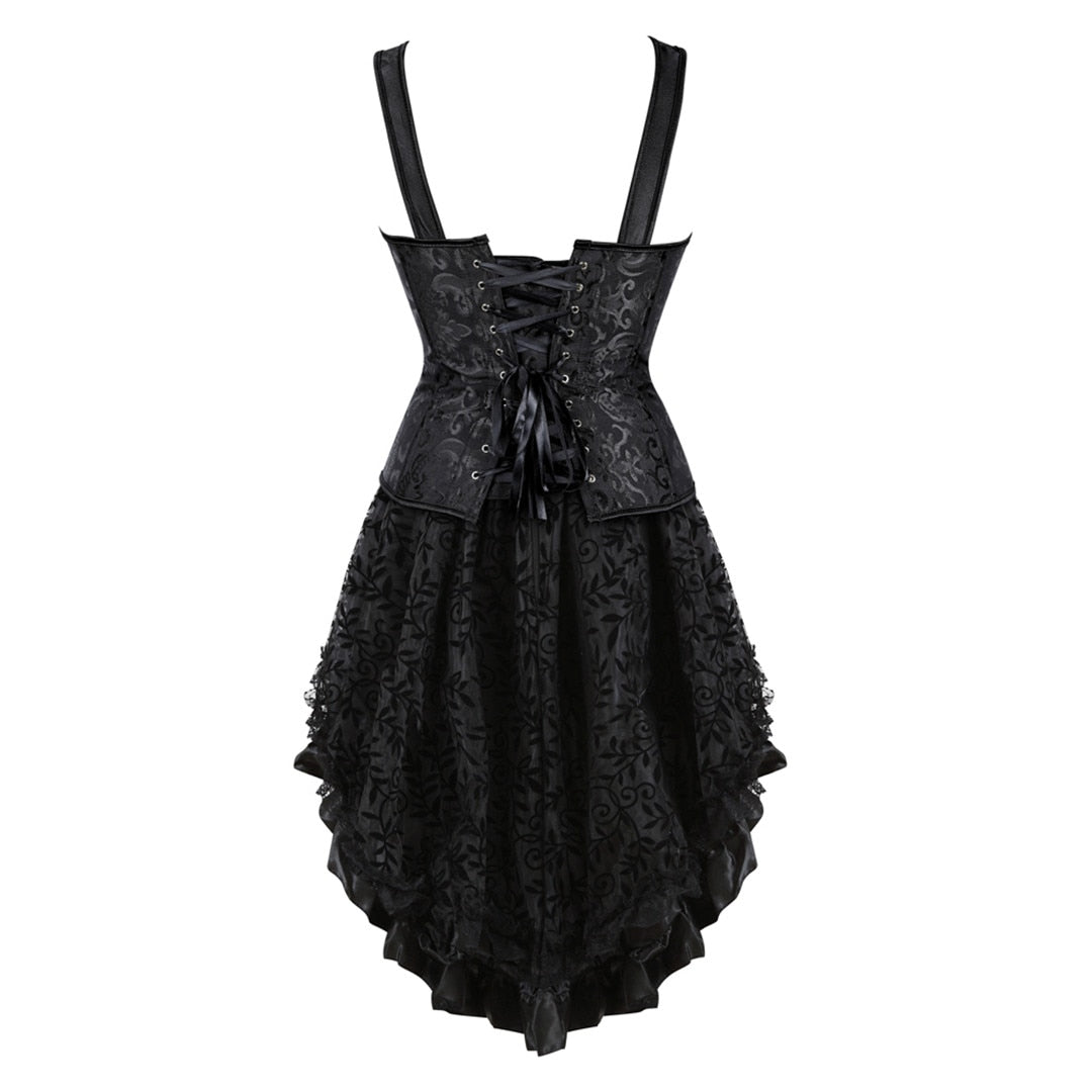 Funki Findz | Dresses | Women's Gothic Steampunk Corset Dress