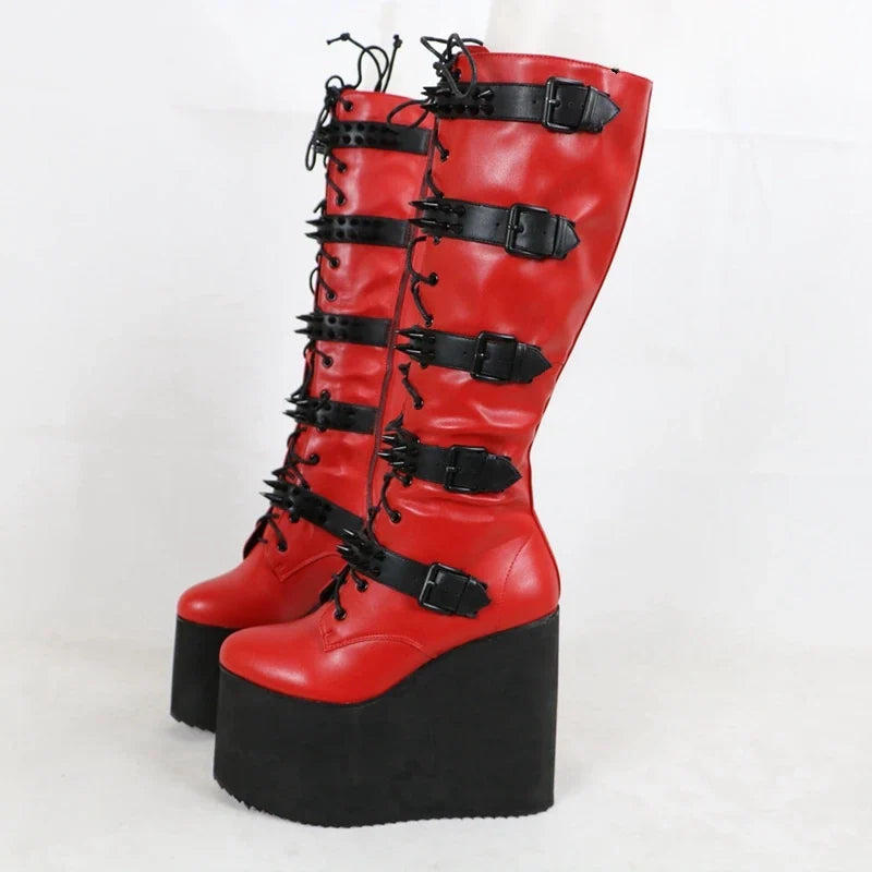 Funki Findz | Boots | Women's Super High Custom Platform Boot