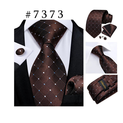 Funki Findz | Neckties | Men's 3Pcs Paisley Wedding Tie Sets