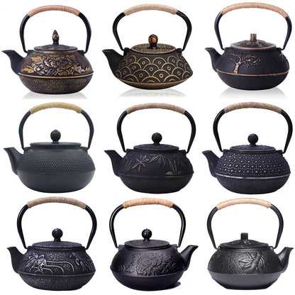 Funki Findz | Teapots | Japanese Style Cast Iron Teapot + Infuser 900ml