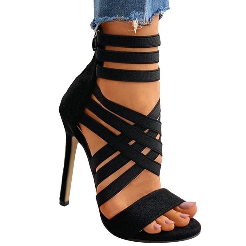 Funki Findz | Shoes | Women's Strappy High Heel Sandals