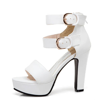 Funki Findz | Shoes | Women's High Strappy Platform Sandals