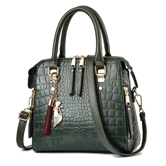 Funki Findz | Bags | Handbags | Women's Crocodile Pattern Tote