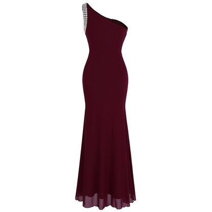 Funki Findz | Dresses | Women's Crystal Beaded Mermaid Dress