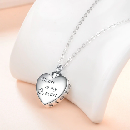 Funki Findz | Cremation Urn Necklaces | Love Heart Pendant