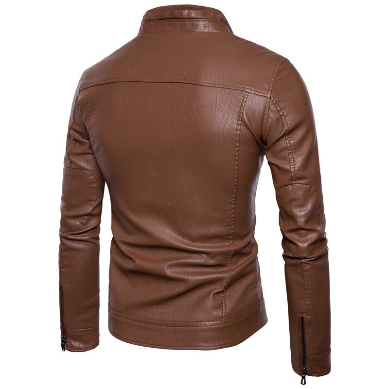 Funki Findz | Jackets | Men's Motorcycle Faux Leather Jacket