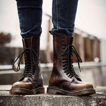 Funki Findz | Boots | Men's Gothic Punk High-Top Combat Boots