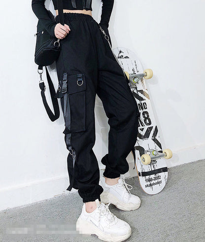 Funki Findz | Pants | Women's Harajuku Streetwear Cargo Pants