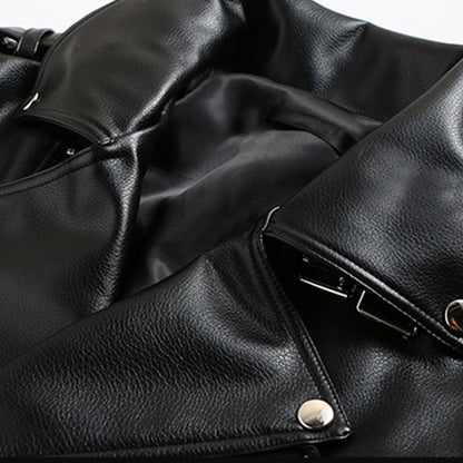 Funki Findz | Jackets | Men's Stylish Faux Leather Biker Jacket