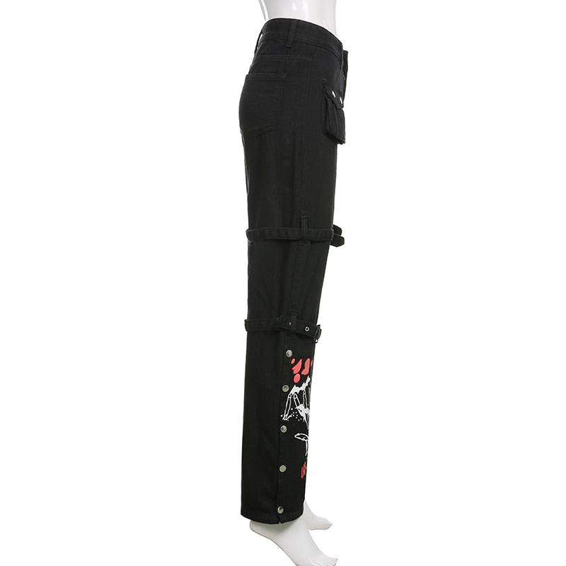 Funki Findz | Pants | Women's Gothic Harajuku Streetwear Pants