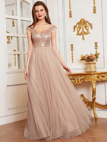 Funki Findz | Dresses | Women's Elegant Long Evening Dress