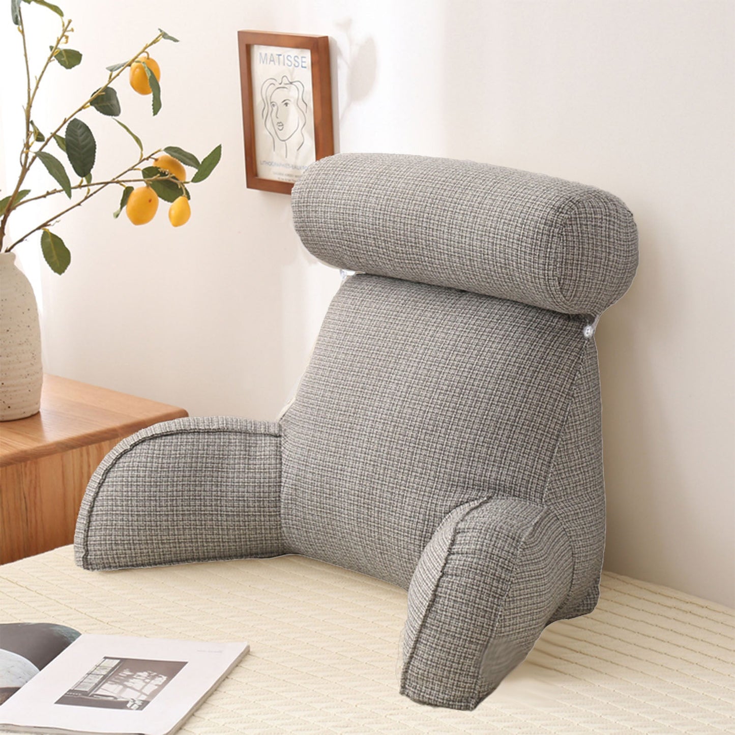 Funki Findz | Pillows | Armrest Reading Pillow | Detachable
