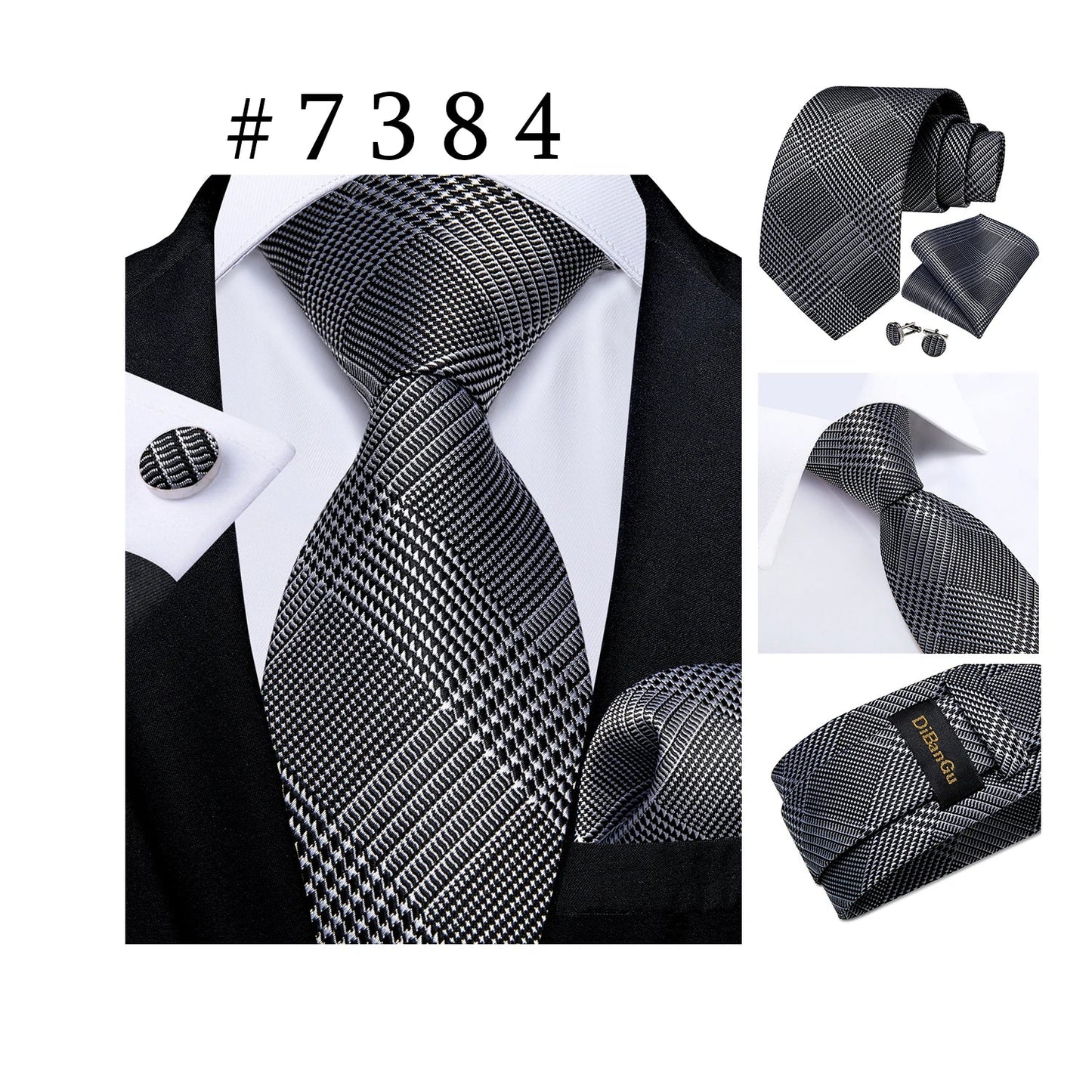 Funki Findz | Neckties | Men's 3Pcs Paisley Wedding Tie Sets