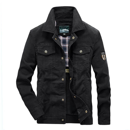 Funki Findz | Jackets | Men's Military Warm Zip Up Cotton Jacket