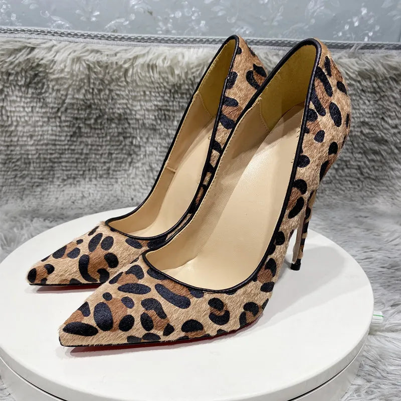 Funki Findz | Shoes | Women's Leopard Print High Heel Stilettos