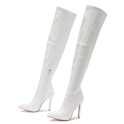 Funki Findz | Boots | Women's Over-the-Knee High Stiletto Boots