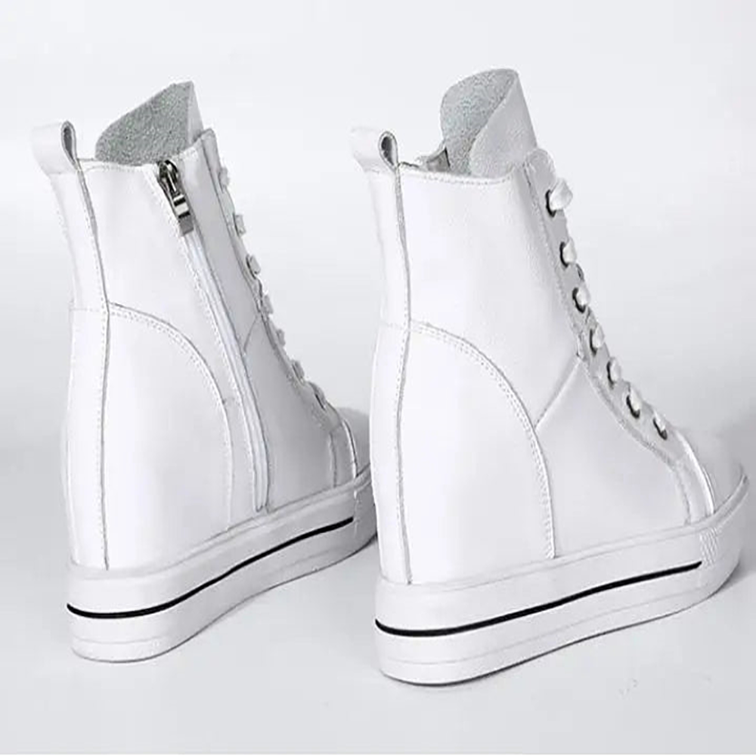 Funki Findz | Boots | Women's Canvas High Rise Ankle Sneaker