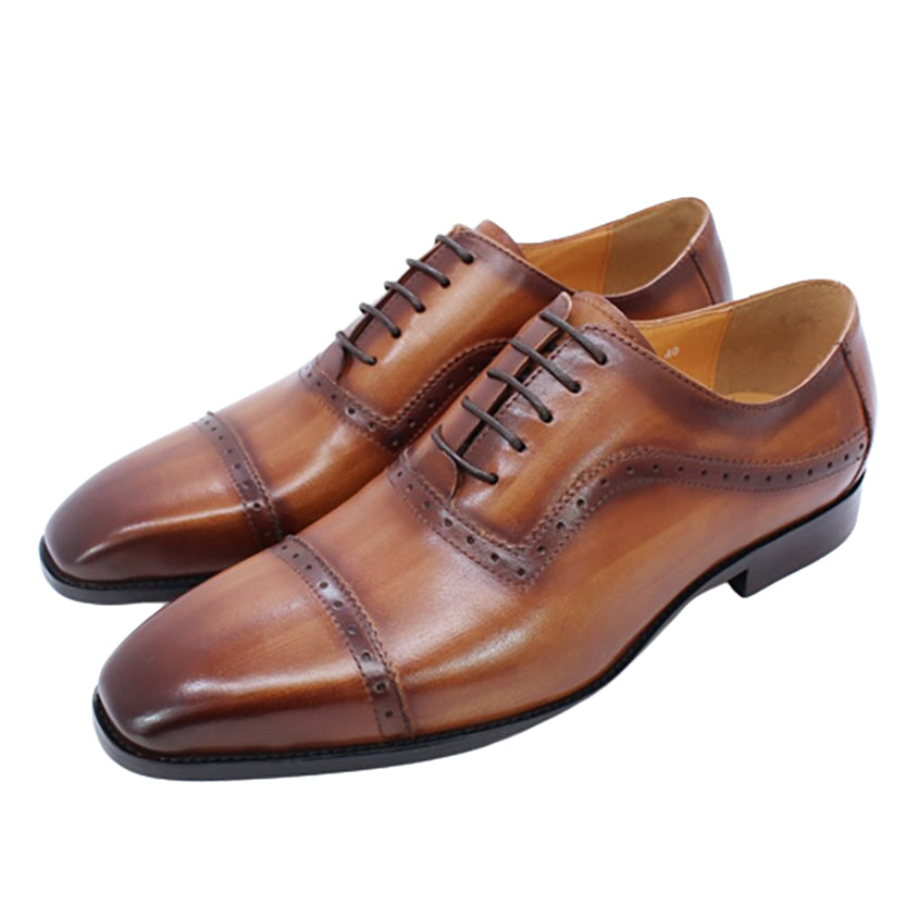 Funki Findz | Shoes | Men's Elegant Leather Oxford Brogue Shoe