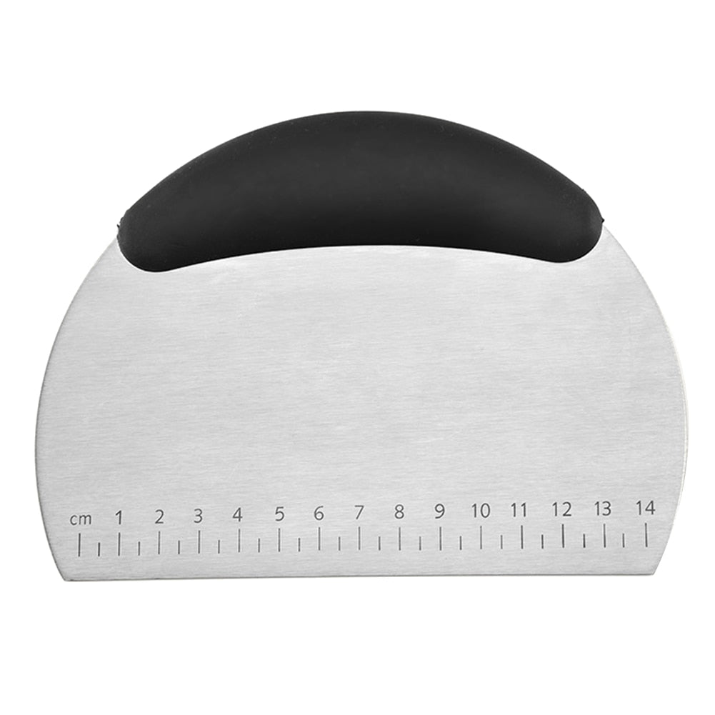 Funki Findz | Cooking Scrapers | Stainless Steel Dough Cutters