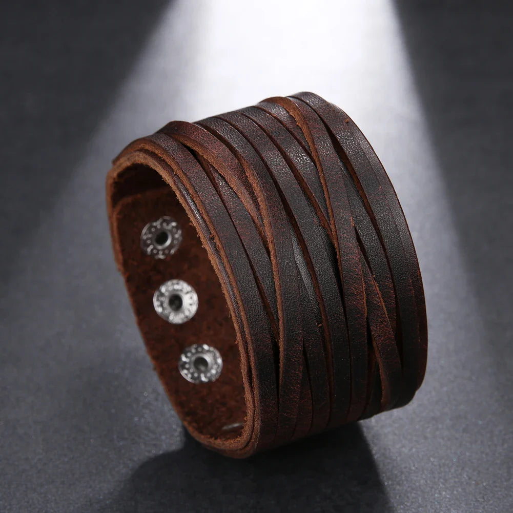 Funki Findz | Bracelets | Men's Mulit Layer Cosplay Wrist Band
