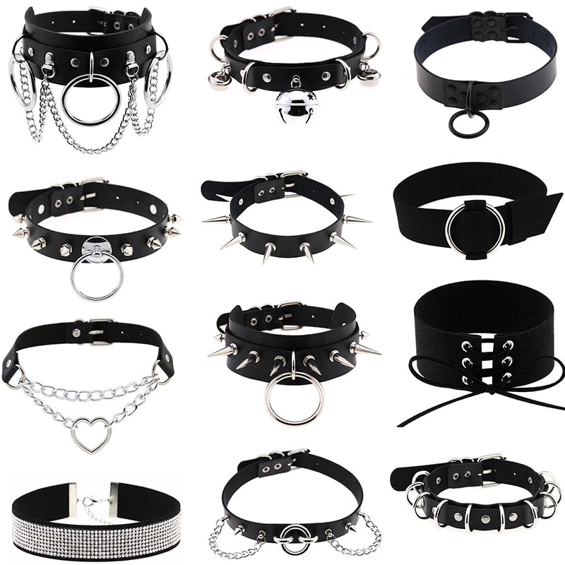 Funki Findz | Necklaces | Women's Gothic Punk Choker Necklace