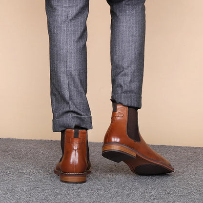 Funki Findz | Boots | Men's Stylish Luxury Leather Chelsea Boots